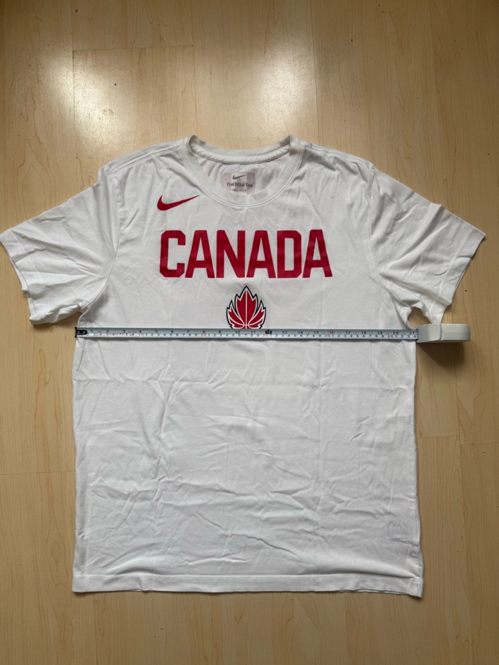 Nike White Dri-FIT Canada FIBA 2023 T-Shirt - Picture 5 of 5